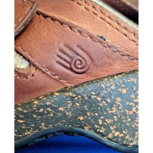 Teva Womens Round Toe Slip On Buckle Slide Mules Brown Size US 6 - Picture 4 of 12